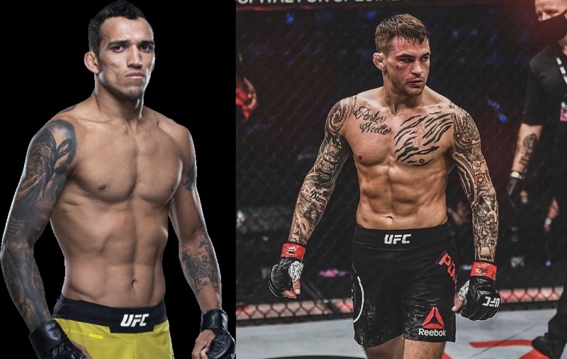 올리베이라(왼쪽)와 포이리에(사진=UFC)