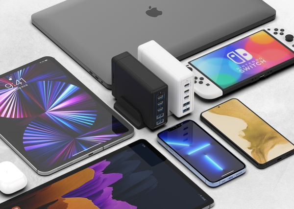 아트뮤, 'USB PD 230W PPS GaN 접지 멀티 초고속충전기' 3종 출시