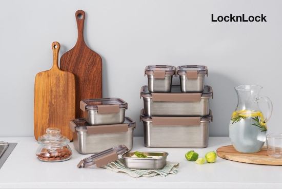 락앤락 프리미엄 스테인리스 식품보관용기 ‘스텐 모듈러’