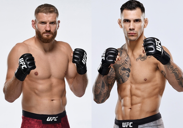 반드시 이겨야 하는 블라코비치(왼쪽)와 라킥(사진=UFC)