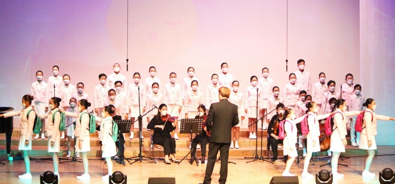 2021년 소년소녀합창단 제6회 정기연주회 공연 모습 (사진제공 = 나주시)