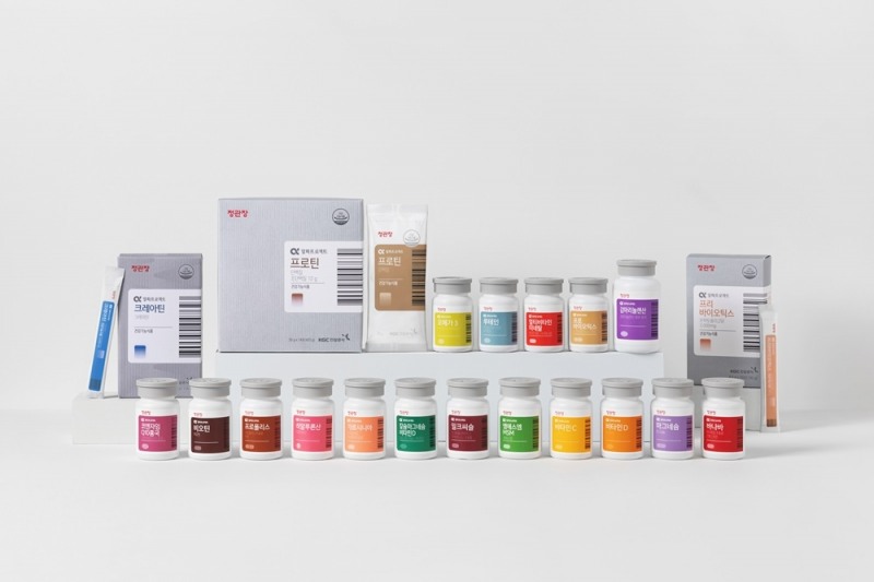 KGC인삼공사, 정관장 알파프로젝트 스탠다드라인 11종 선보여