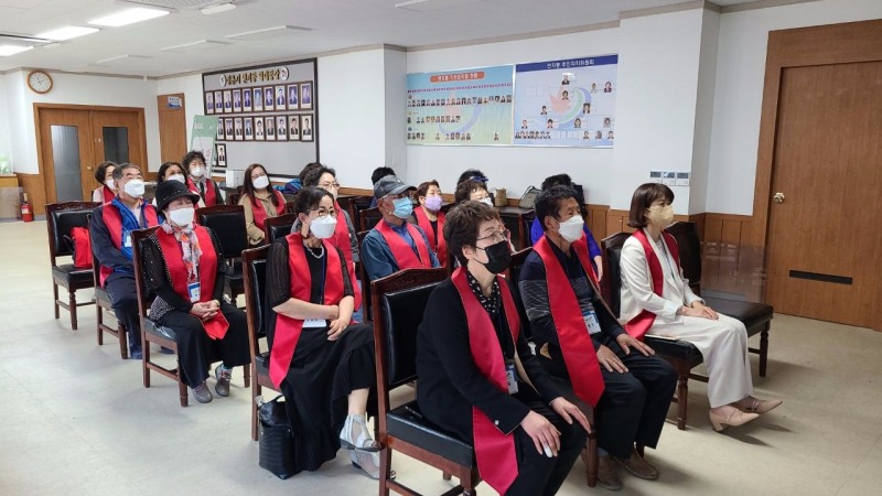 10일 열린 연지길 도시재생 아카데미 수료식 모습 (사진제공 = 정읍시)