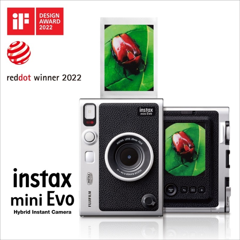 한국후지필름, 인스탁스 미니에보 레드닷디자인·iF디자인 어워드 수상