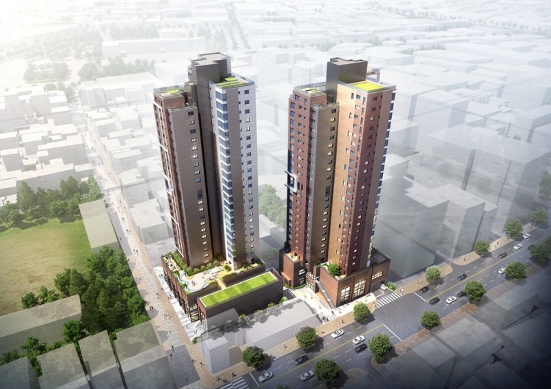 금남로 한신더휴 펜트하우스 조감도 (한신공영 제공)