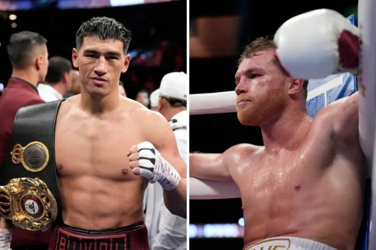 슈퍼 미들급에서 다시 붙게 될 비볼(왼쪽)과 알바레즈(사진=연합종합)