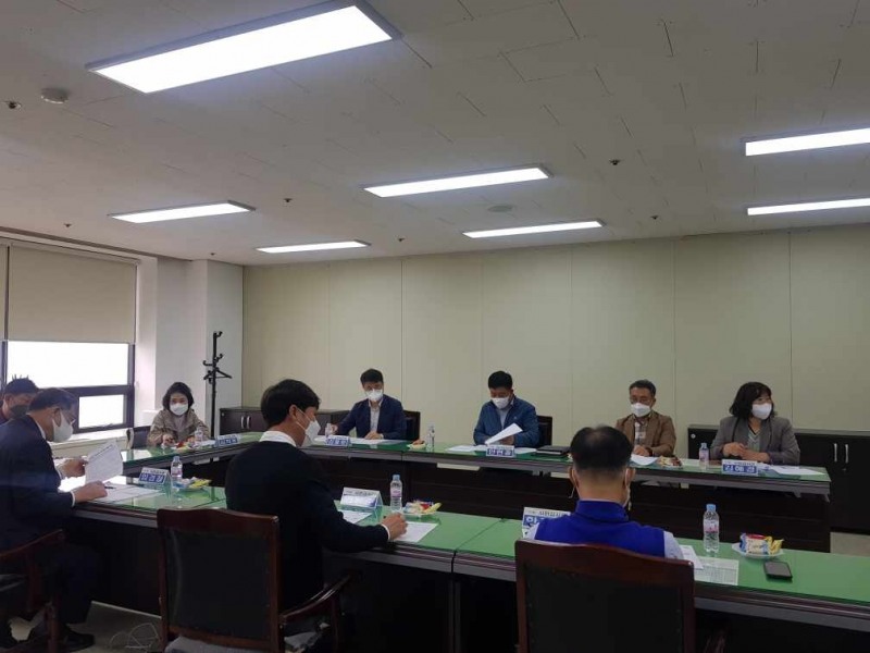 2022년도 시민감사관 분과별 간담회 모습 (사진제공 = 군산시)