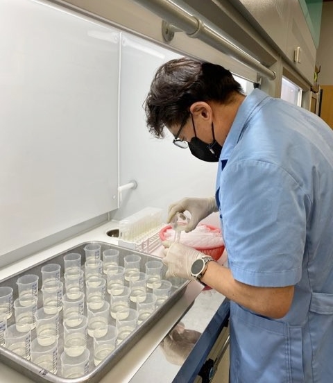 정읍시가 탄소 저감 농업 실천과 안전 농산물 생산을 위해 농촌진흥청 국립농업과학원과 공동으로 토양분석 연구사업을 추진한다. (사진제공 = 정읍시)