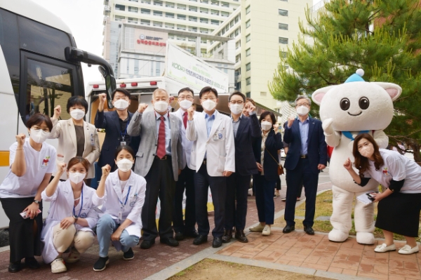 한국장기조직기증원, 한양대병원과 함께 ‘생명나눔 응원 캠페인’ 펼쳐