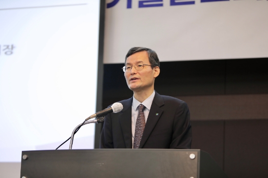 국토안전관리원 김일환 원장, 2022 스마트건설안전 포럼 축사