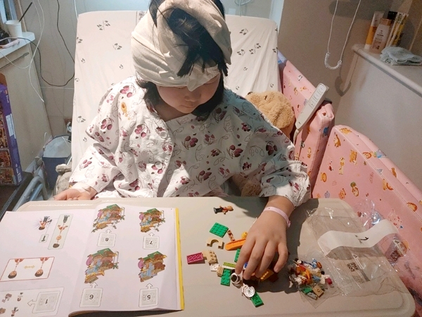 올해 인공달팽이관 수술을 받은 10살 유정이