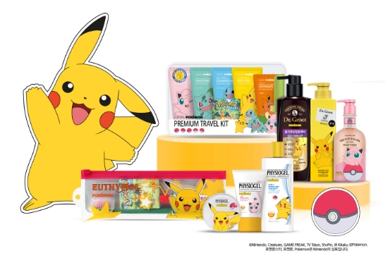 LG생활건강 프리미엄 생활용품 포켓몬 에디션