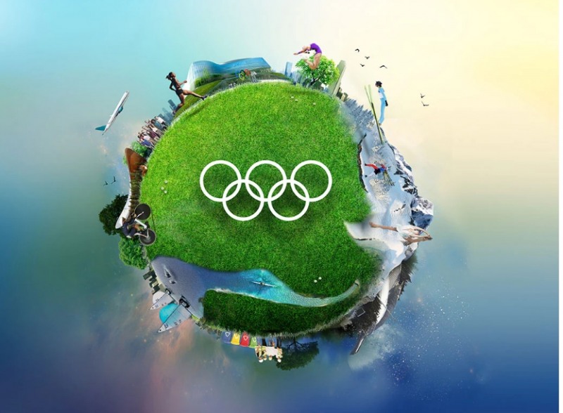 IOC는 세계 평화와 기후및 자원 보존을 위해 UN과 함께 '지속가능성' 전략을 다양하게 운용하고 있다. 사진은 IOC 홈페이지에 '지속가능성' 개념을 그래픽으로 형상화한 모습. [IOC 홈페이지 캡처]
