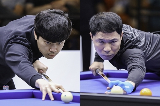 32강 시드 배정은 받은 김행직(왼쪽)과 허정한(사진출처=파이브앤식스)