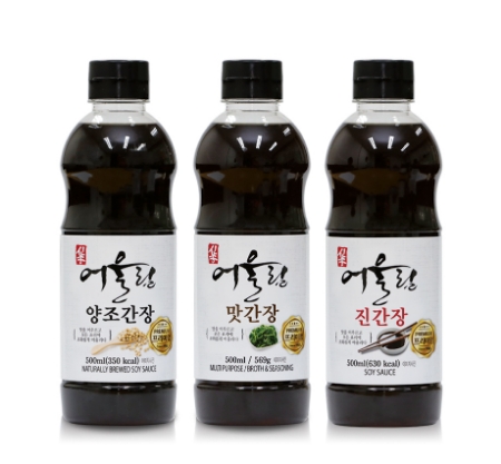 신송식품 어울림 간장 3종
