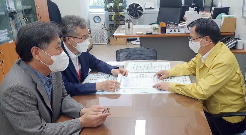 26일 중앙부처 방문 모습 (사진제공 = 함평군)