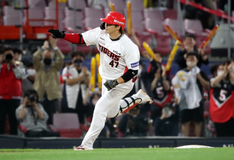 시즌 7호 홈런의 나성범