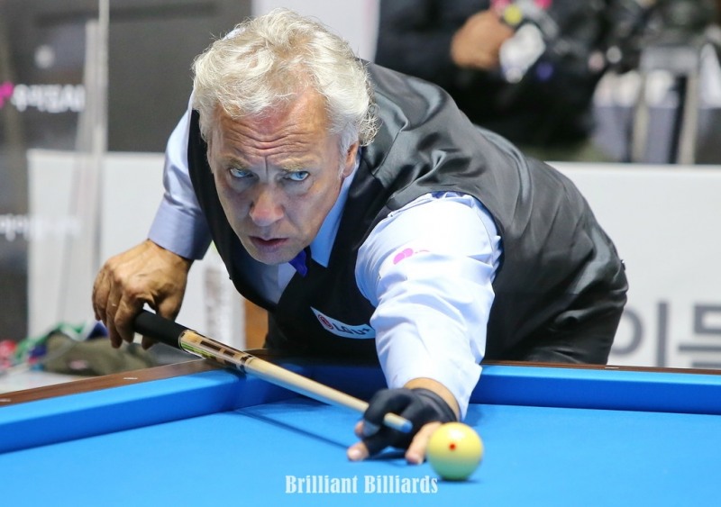 호치민 3쿠션 월드컵 준우승자 마르코 자네티(사진=브릴리언트 빌리아드)