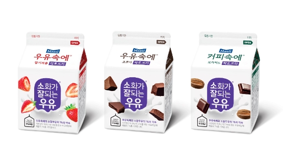 매일유업 ‘우유속에’, 소화가 잘되는 우유와 브랜드 컬래버