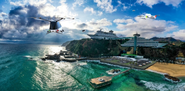 UAM 관광 및 카고드론 활용 버티포트(안)