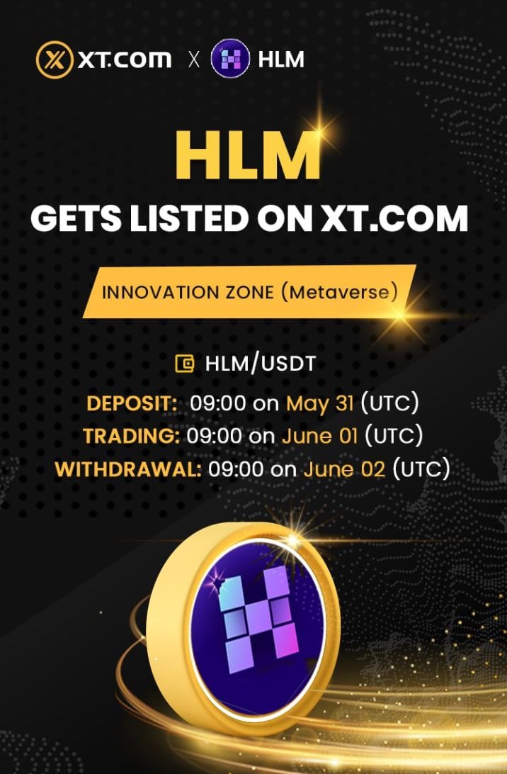 힐랜드 힐리움토큰, XT닷컴 거래소 상장