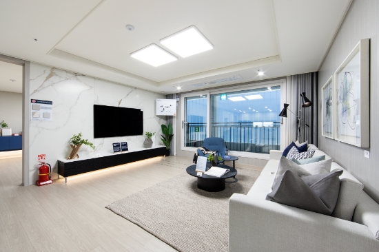 전용 84㎡A 거실, / 사진 = DL건설