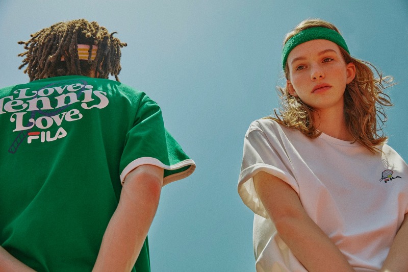 휠라, 러브 테니스티셔츠 컬렉션 출시
