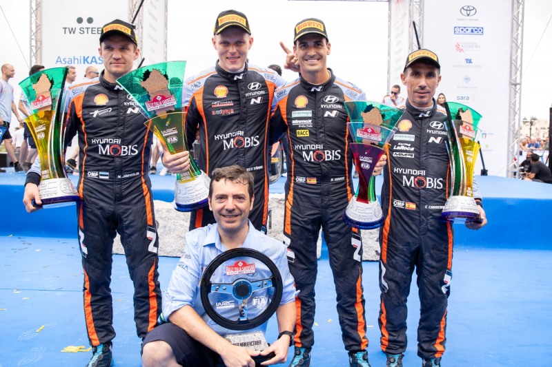 현대자동차 월드랠리팀, WRC 이탈리아 랠리서 시즌 첫 우승