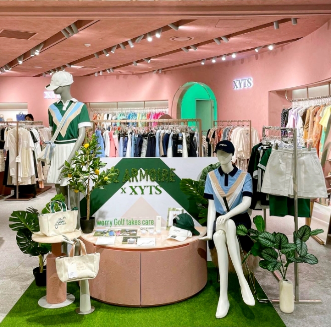 세컨드 아르무아, '골프·테니스웨어' 스포츠 캡슐 컬렉션 팝업스토어 오픈