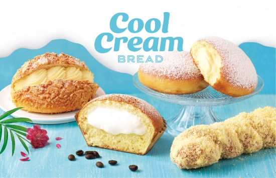 파리바게뜨 쿨크림브레드 4종