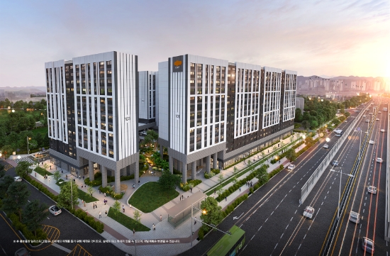 e편한세상 시티 고색 투시도