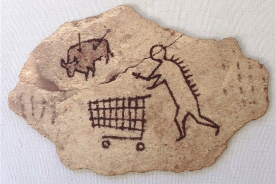 Banksy Peckham, ‘Rock’ 2015, Printed on wood