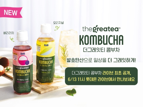 매일유업 더그레잇티 콤부차 2종