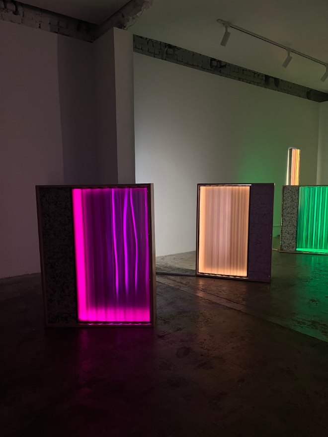 사진=갤러리빈치☓ETSAW‘위로의 순환’ 전시전경 (사진제공=투영프로젝트)