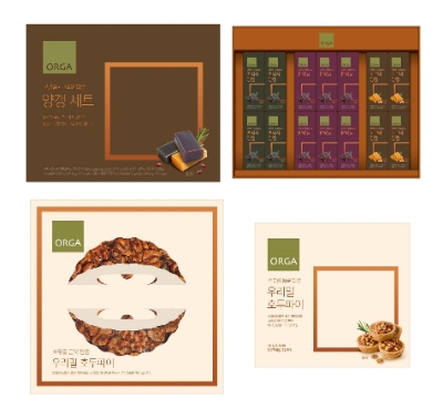 까다롭게 엄선한 건강 재료를 아낌없이 넣은 고품질의 디저트 선물세트 5종(‘고칼슘∙고식이섬유 양갱 세트’ 3종, 우리밀 호두파이 2종)