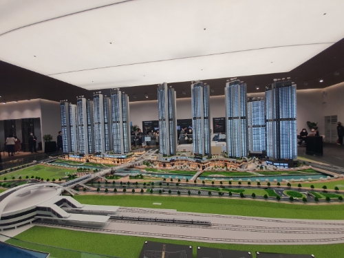 힐스테이트 더 운정 모형도