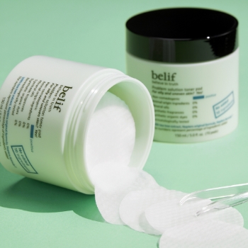 빌리프, 프라블럼 솔루션 토너 패드 연출