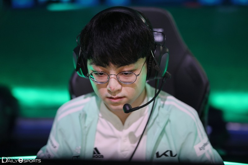 담원 기아 미드 라이너 '쇼메이커' 허수.