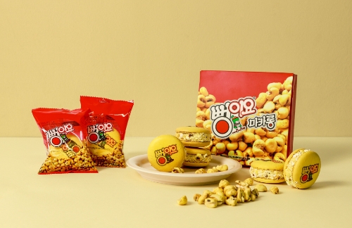 CJ프레시웨이, 급식 인기 상품 ‘뻥이요 마카롱’ 홈플러스 입점