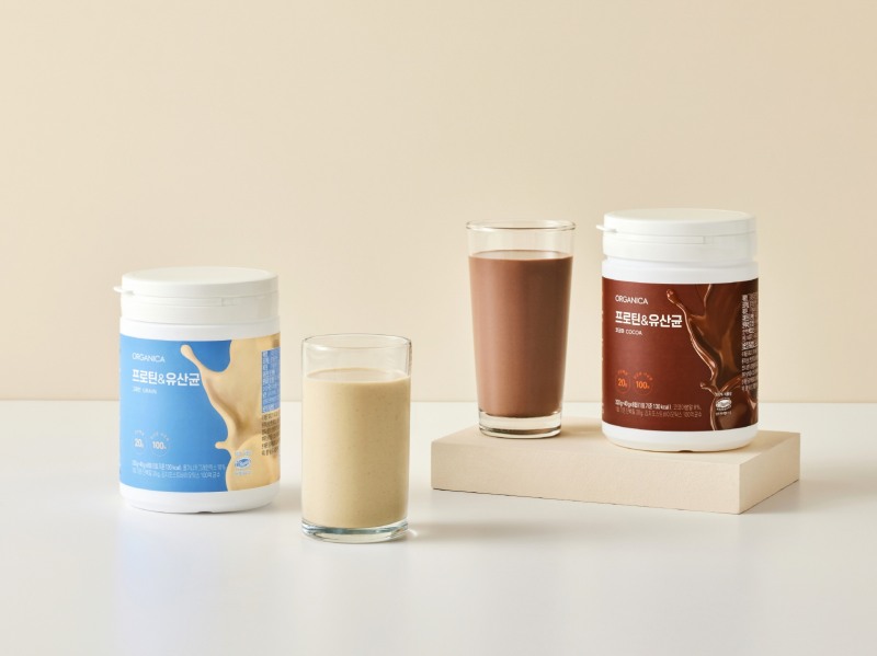 올가니카, ‘프로틴 & 유산균’ 2종 선보여