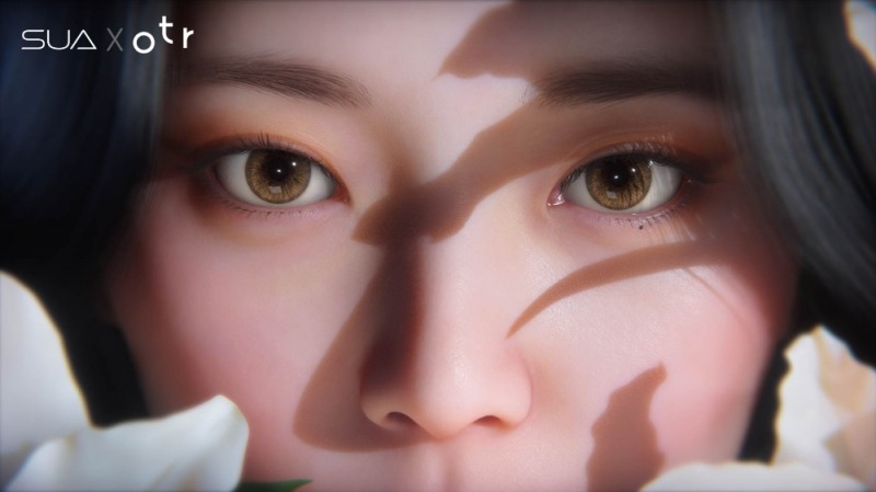 온마인드의 버추얼 휴먼 수아.