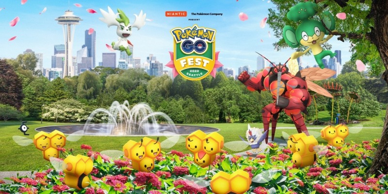 '포켓몬GO 페스트 2022 시애틀' 포스터.