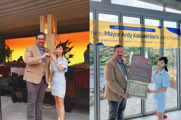 미국 글렌데일 시장, 썸머스타 갤러리 방문