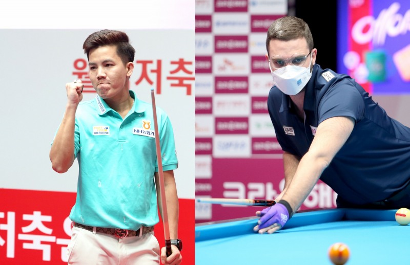 희비 갈린 외국인 선수. 응우옌(왼쪽)은 16가에 올랐으나 팔라존은 탈락햇다.(사진=PBA)