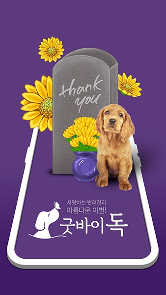 애견 장례 어플 '굿바이독' 애견인 필수 어플로 주목
