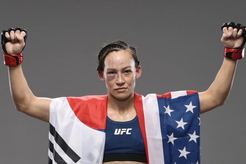 한국계 진 유 프레이 3연승 실패. 언더독 바네사에게 1-2 판정패-UFC VEGAS 57