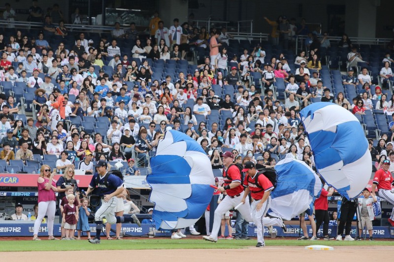 2019년 KBO 올스타전 슈퍼레이스 모습