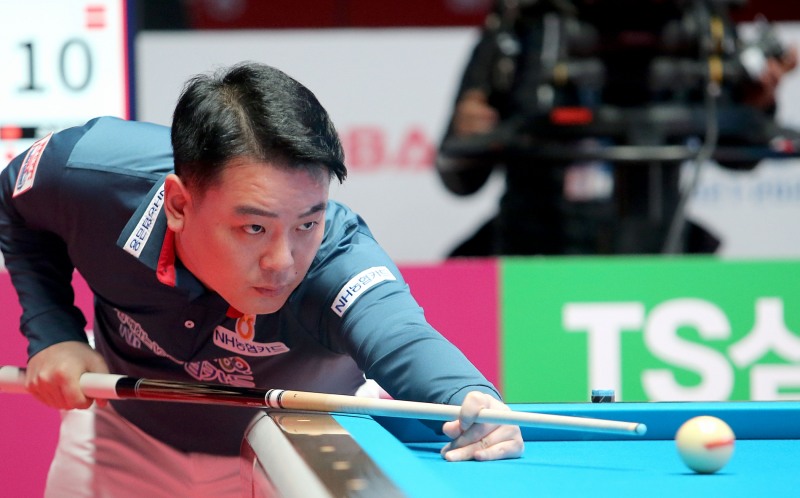 힘들었지만 그래도 4강에 오른 조재호(사진=PBA)