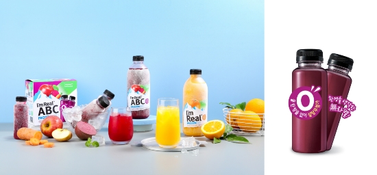 물 한방울 넣지 않은 풀무원의 프리미엄 냉동주스 '아임리얼 프로즌' 무라벨