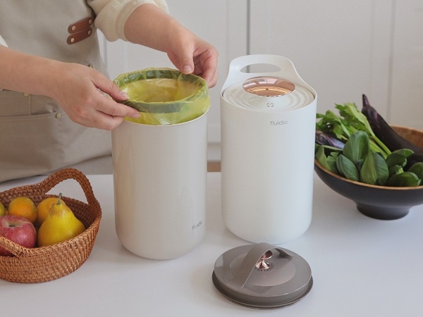 SUS304와 플라스틱의 장점만 살린 플루딕 진공 음식물쓰레기통 Ver-2 출시